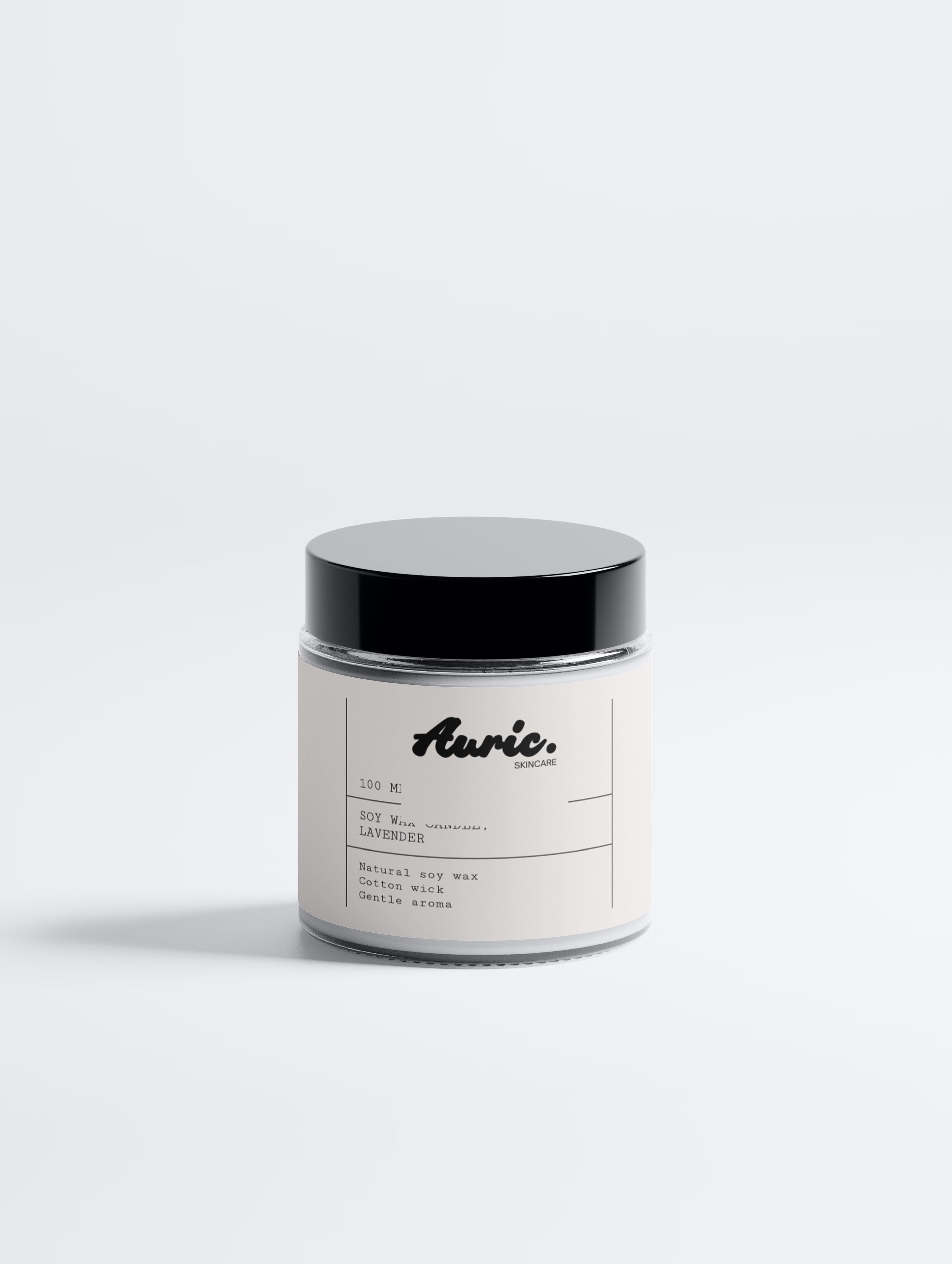 Soy Wax Candle, Lavender